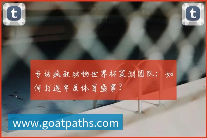 专访疯狂动物世界杯策划团队:如何打造年度体育盛事?